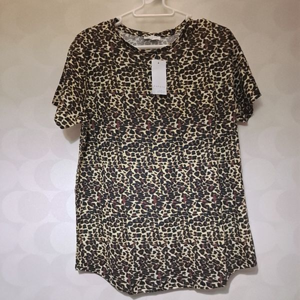 تیشرت زنانه طرح پلنگی