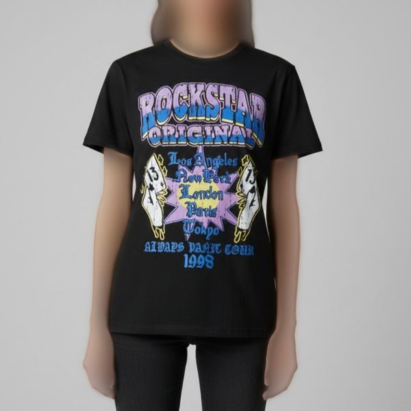 تیشرت زنانه راک استار اورجینال