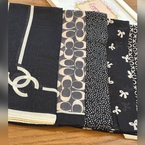 خرید اینترنتی مینی اسکارف نخی تابستانه