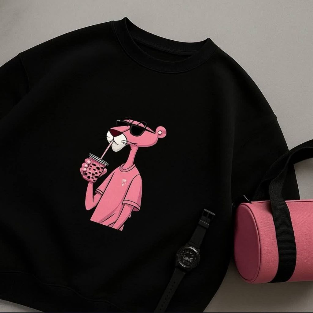 قیمت تیشرت دورس داخل کرکی پلنگ صورتی