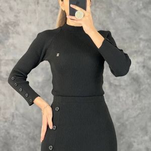 خرید انلاین بلوز دامن آستین دکمه