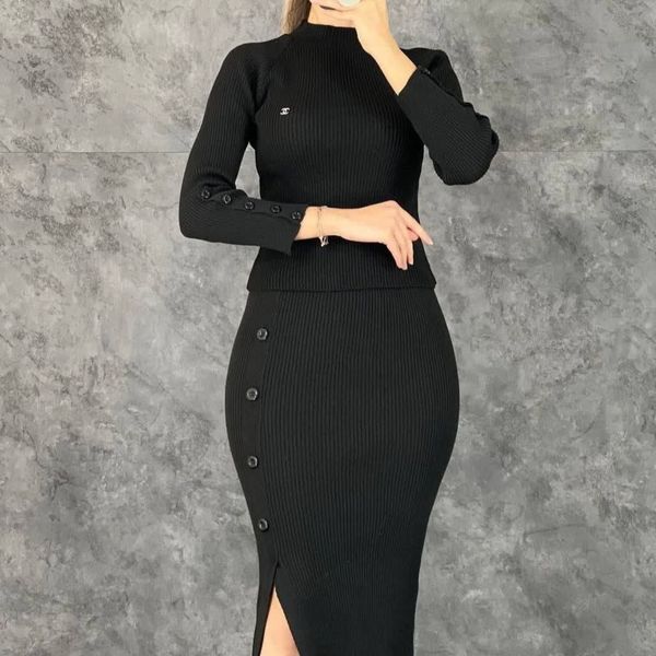 بلوز دامن آستین دکمه