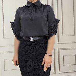 پیراهن مزونی مجلسی همراه کمربند