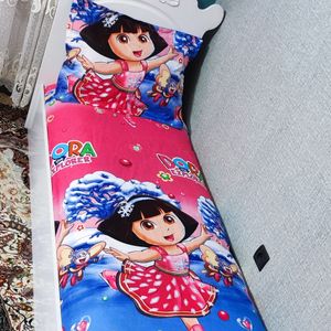 خرید انلاین روتختی دوتیکه دخترانه یک نفره طرح دورا جستجوگر