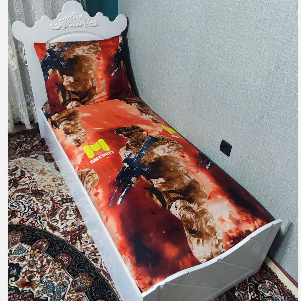 خرید اینترنتی روتختی پسرانه Call of duty تفنگی کال او دیوتی ندای وظیفه تفنگ روتختی یک نفره پسرانه