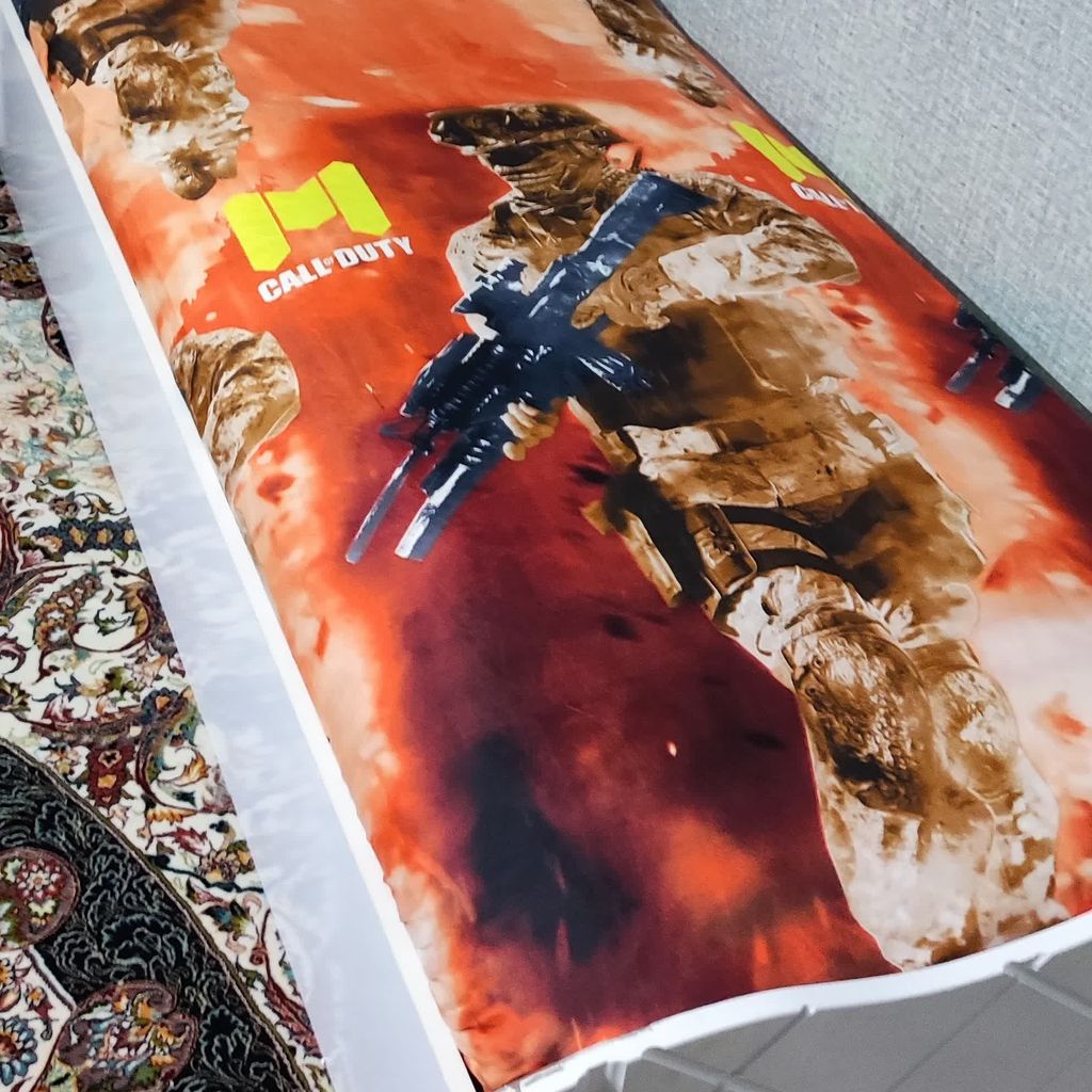 خرید آنلاین روتختی پسرانه Call of duty تفنگی کال او دیوتی ندای وظیفه تفنگ روتختی یک نفره پسرانه