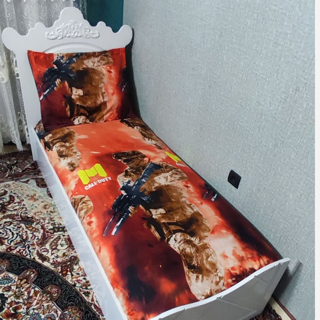 قیمت ارزان روتختی پسرانه Call of duty تفنگی کال او دیوتی ندای وظیفه تفنگ روتختی یک نفره پسرانه