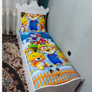 قیمت ارزان نیم ست روتختی دوتیکه پسرانه طرح پرورو پنگوئن کوچولو