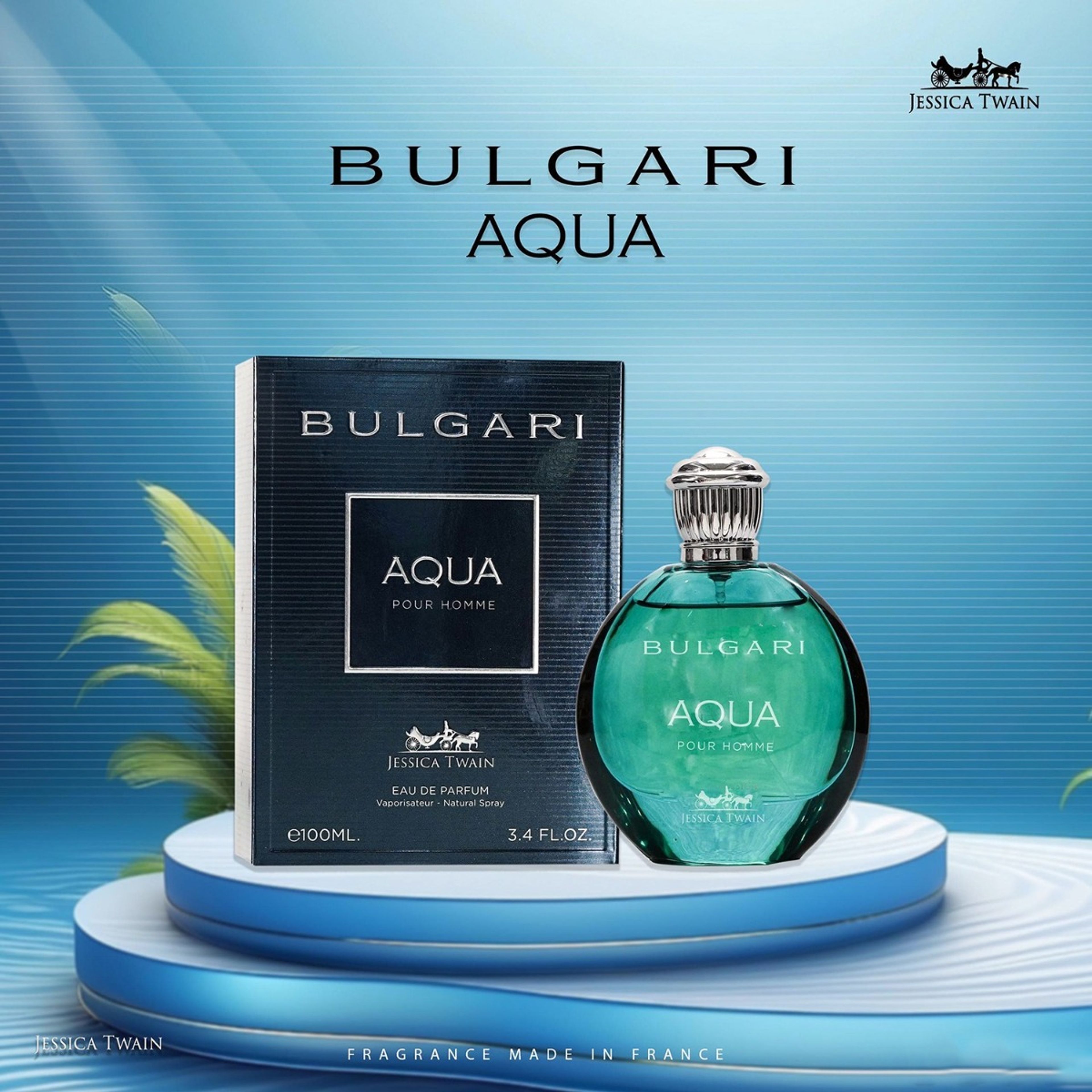 فروش اینترنتی عطر ادکلن مردانه خنک و شیرین آکوا پور هوم جسیکا توین فرانسه اورجینال