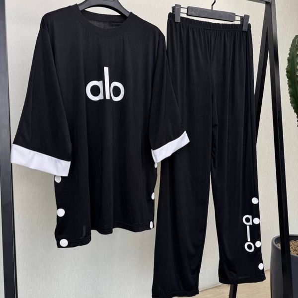 تیشرت و شلوار زنانه طرح alo