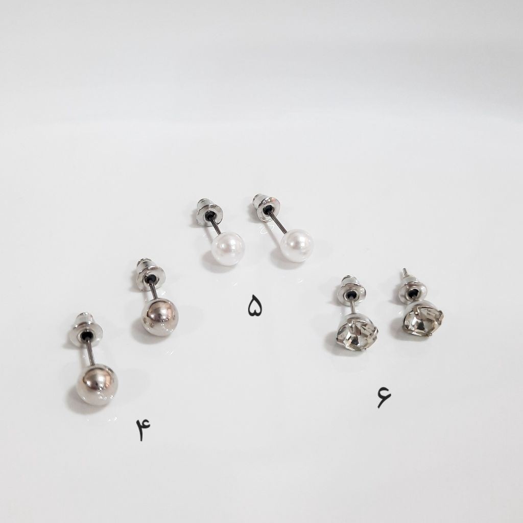 خرید اینترنتی گوشواره استیل زنانه