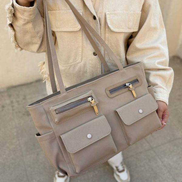 کیف دوشی زنانه و دخترانه رنگی مدل سایماه پروانه