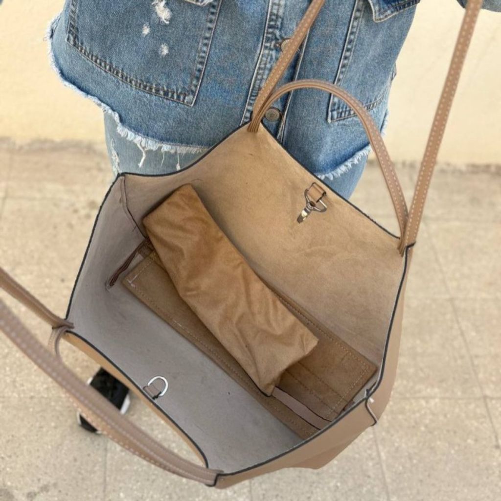 فروش اینترنتی کیف دوشی زنانه و دخترانه جادار مدل پالی پروانه