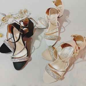 کفش مجلسی زنانه و دخترانه نگین خارجی مدل مهلا