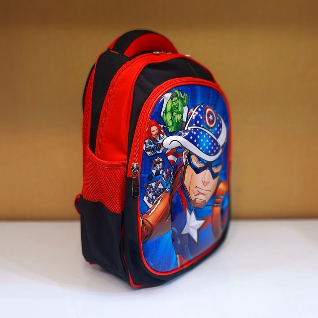 قیمت ارزان کوله پشتی عکس سه بعدی طرح کاپیتان