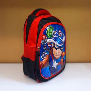 قیمت ارزان کوله پشتی عکس سه بعدی طرح کاپیتان