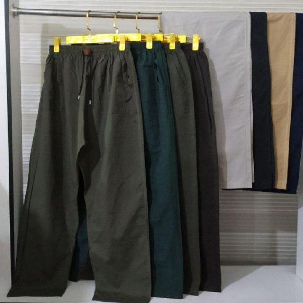 مشخصات شلوار کتان مردانه نخی .جیب دار