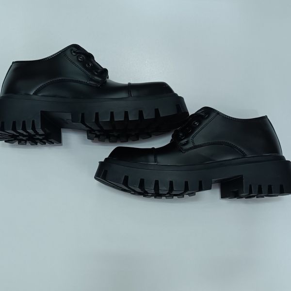 کتونی کالج مردانه لوفر برت پنجه مربع ورنی مات کیفیت بالا