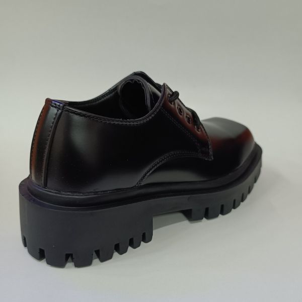 کتونی کالج مردانه لوفر برت پنجه مربع ورنی مات کیفیت بالا