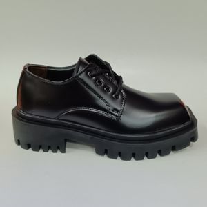 خرید اینترنتی کتونی کالج مردانه لوفر برت پنجه مربع ورنی مات کیفیت بالا