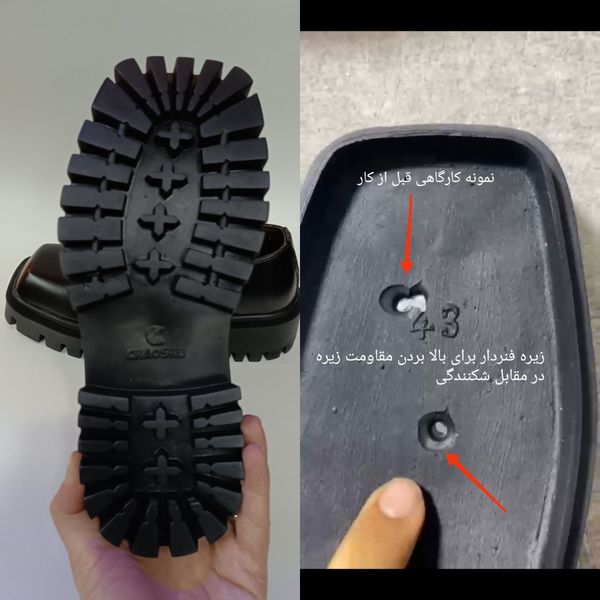 کتونی کالج مردانه لوفر برت پنجه مربع ورنی مات کیفیت بالا