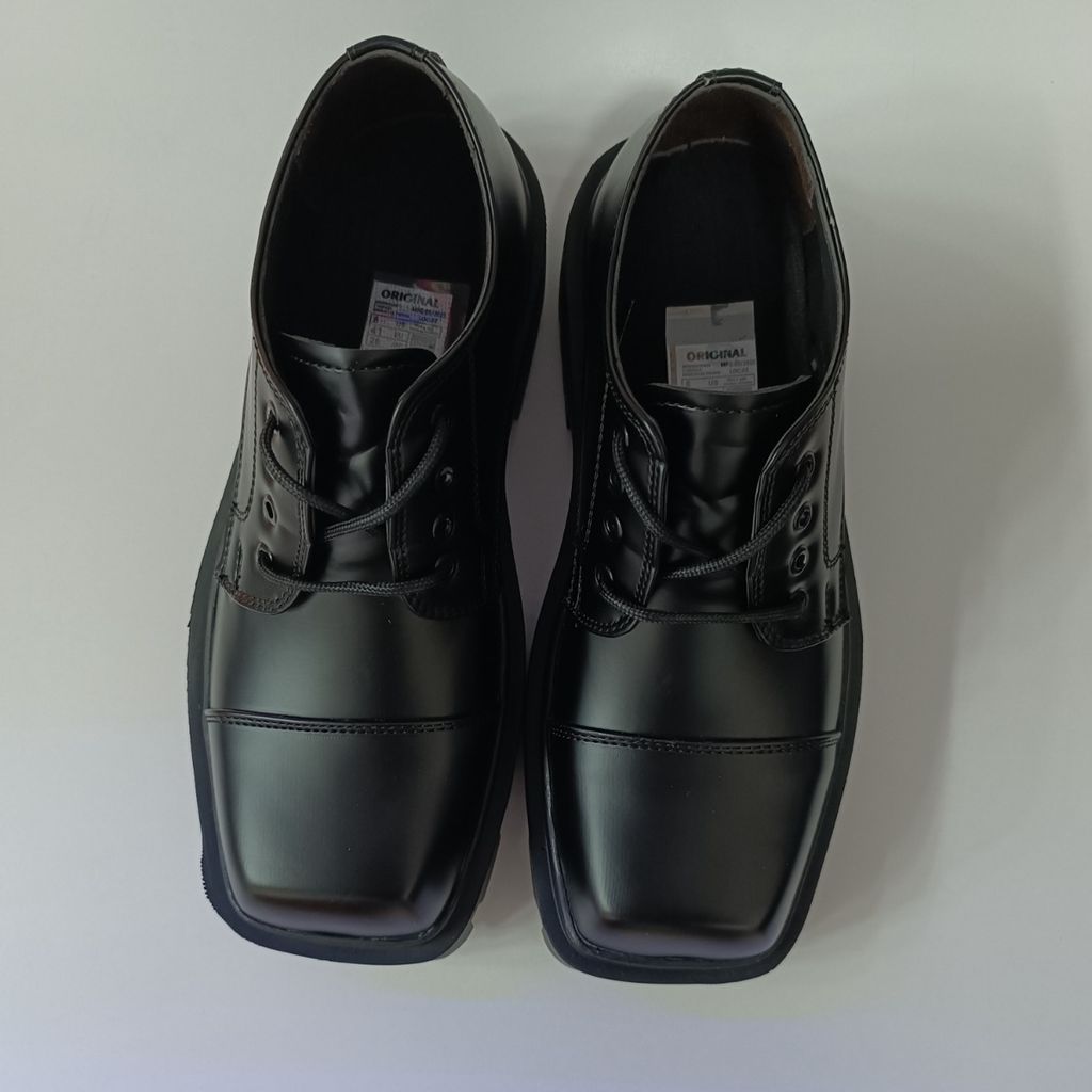 خرید آنلاین کتونی کالج مردانه لوفر برت پنجه مربع ورنی مات کیفیت بالا