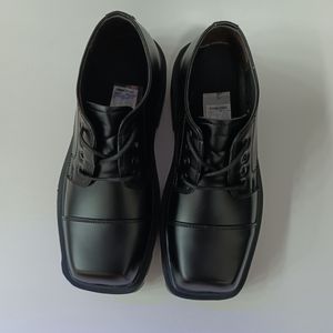 خرید آنلاین کتونی کالج مردانه لوفر برت پنجه مربع ورنی مات کیفیت بالا