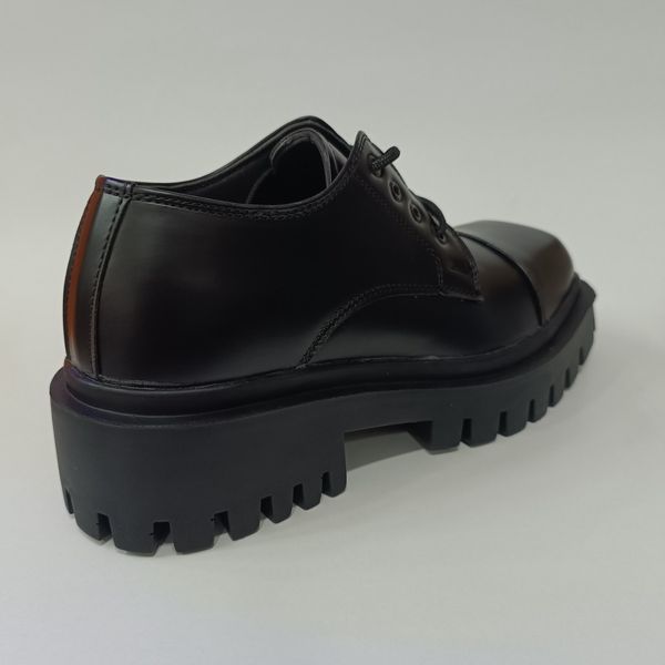 کتونی کالج مردانه لوفر پنجه مربع برت ورنی مات کیفیت بالا