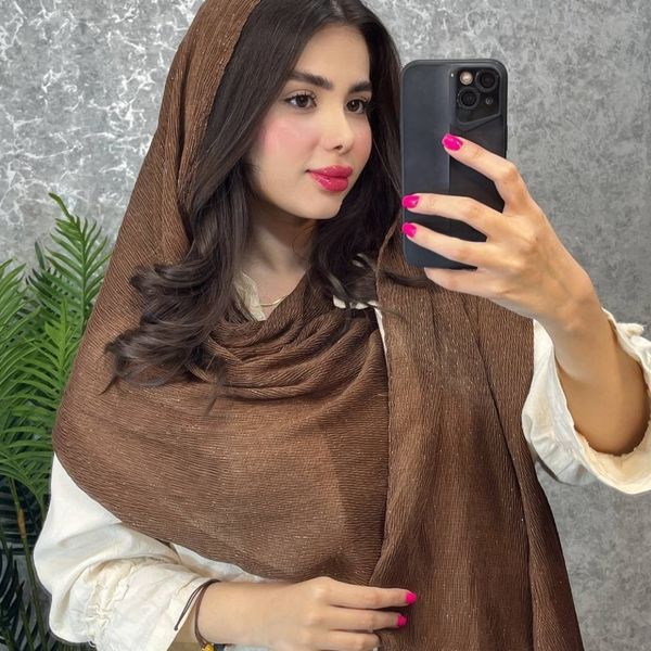 شال برشکا لمه دار