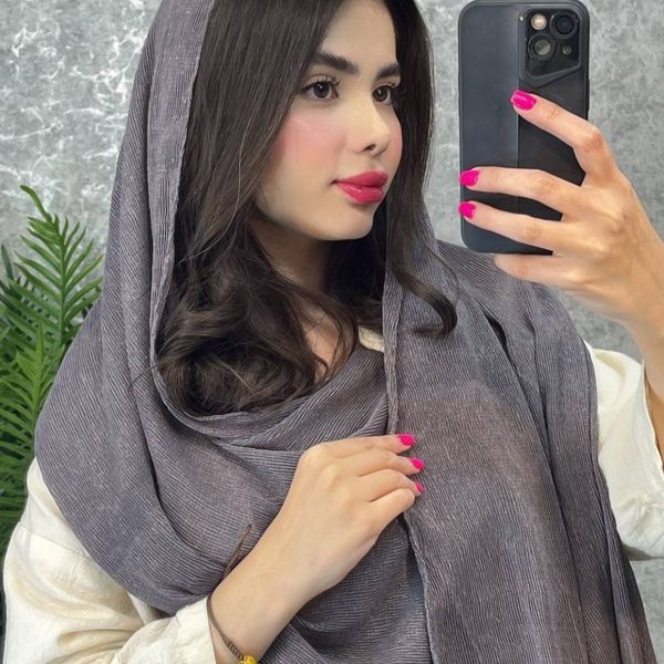 شال برشکا لمه دار