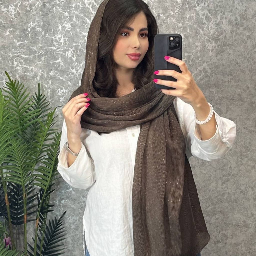 خرید انلاین شال برشکا لمه دار