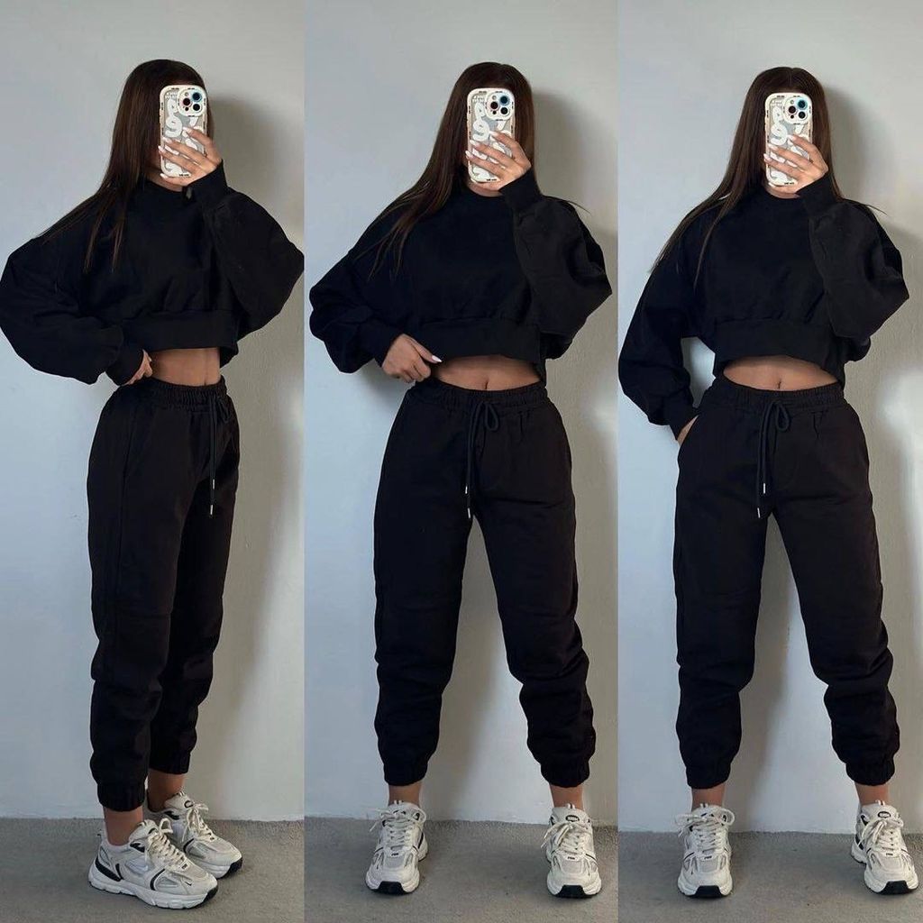 خرید اینترنتی شلوار جاگر زنانه طرح لیدی