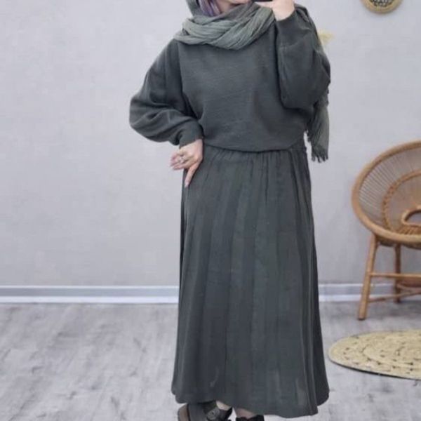 ست دو تیکه بلوز و دامن‌ کد 20050