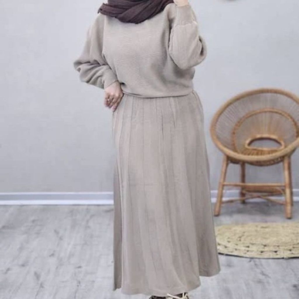 مشخصات ست دو تیکه بلوز و دامن‌ کد 20050