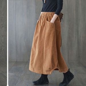 دامن مخمل کبریتی پاییزه مدل فانتزی