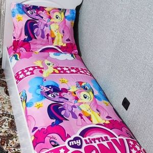 روتختی یک نفره دخترانه پونی کوچولو روکش تشک دخترانه صورتی pony پونی