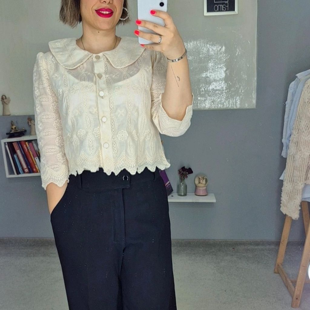 قیمت ارزان شومیز خامه دوزی زنانه