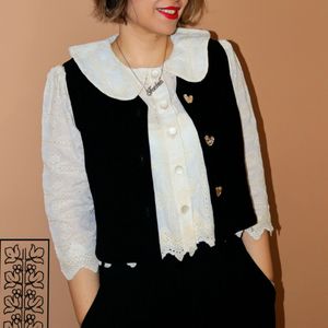 جلیقه زنانه کرپ