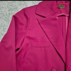 قیمت کت زنانه کراپ سرخابی