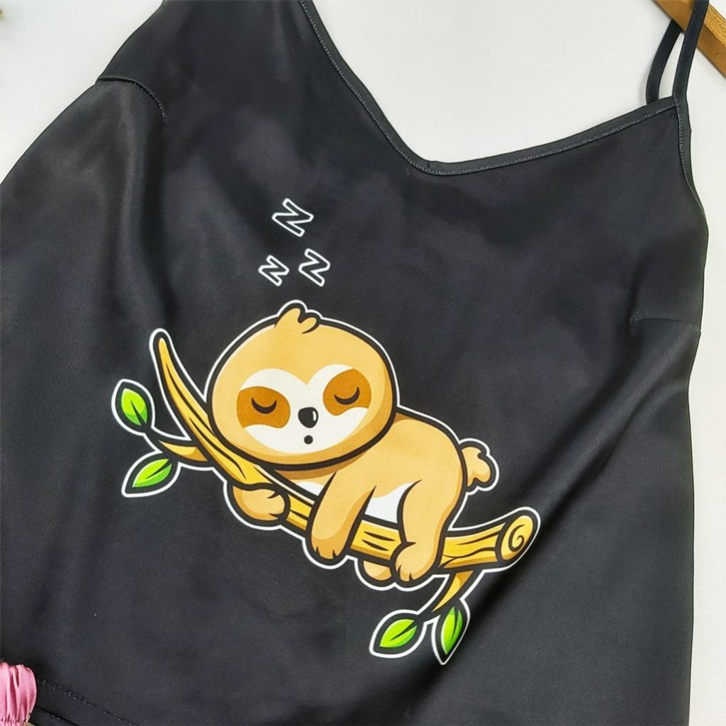 خرید آنلاین لباس خواب زنانه تاپ شورتک طرح کوالا 99