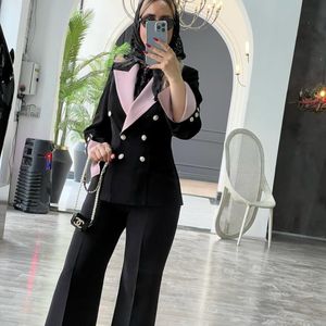 کت و شلوار زنانه بلک پینکی