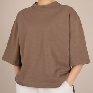 مشخصات تیشرت کراپ ساده شاهیکا پاد