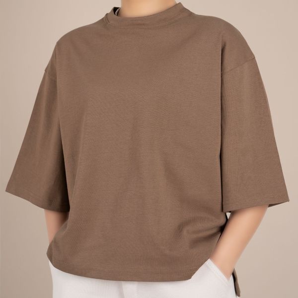 تیشرت کراپ ساده شاهیکا پاد