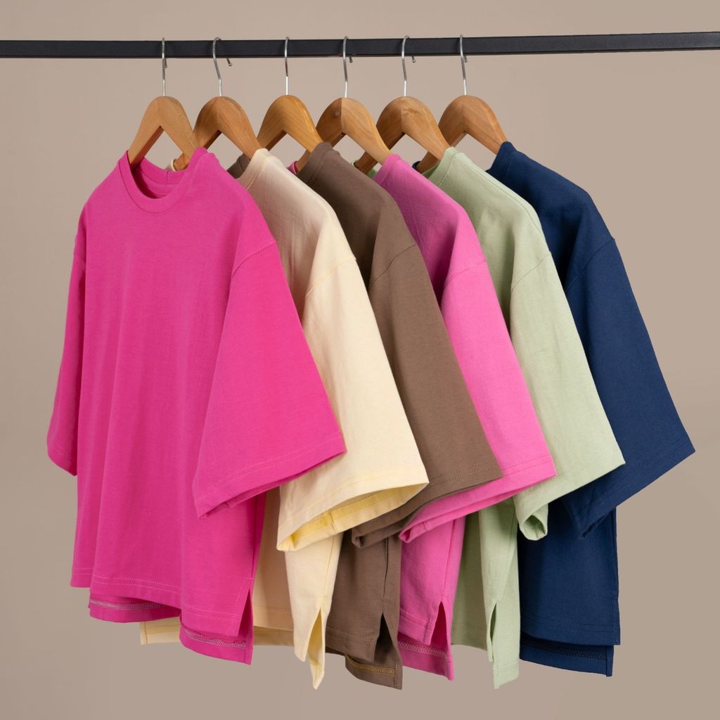 خرید آنلاین تیشرت کراپ ساده شاهیکا پاد