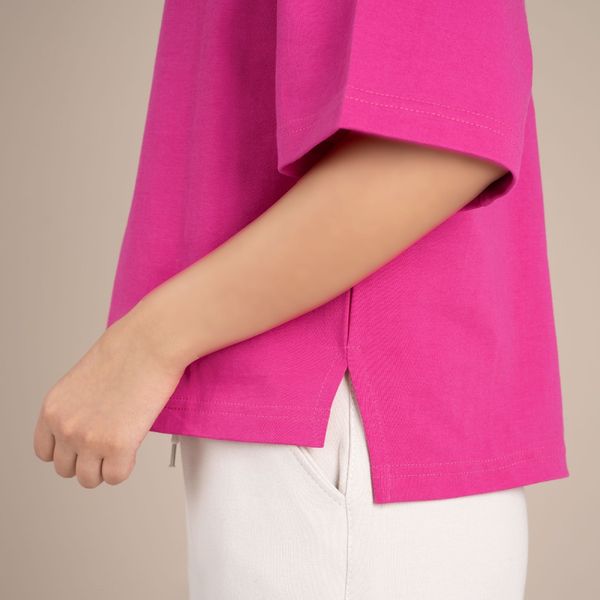 تیشرت کراپ ساده شاهیکا پاد