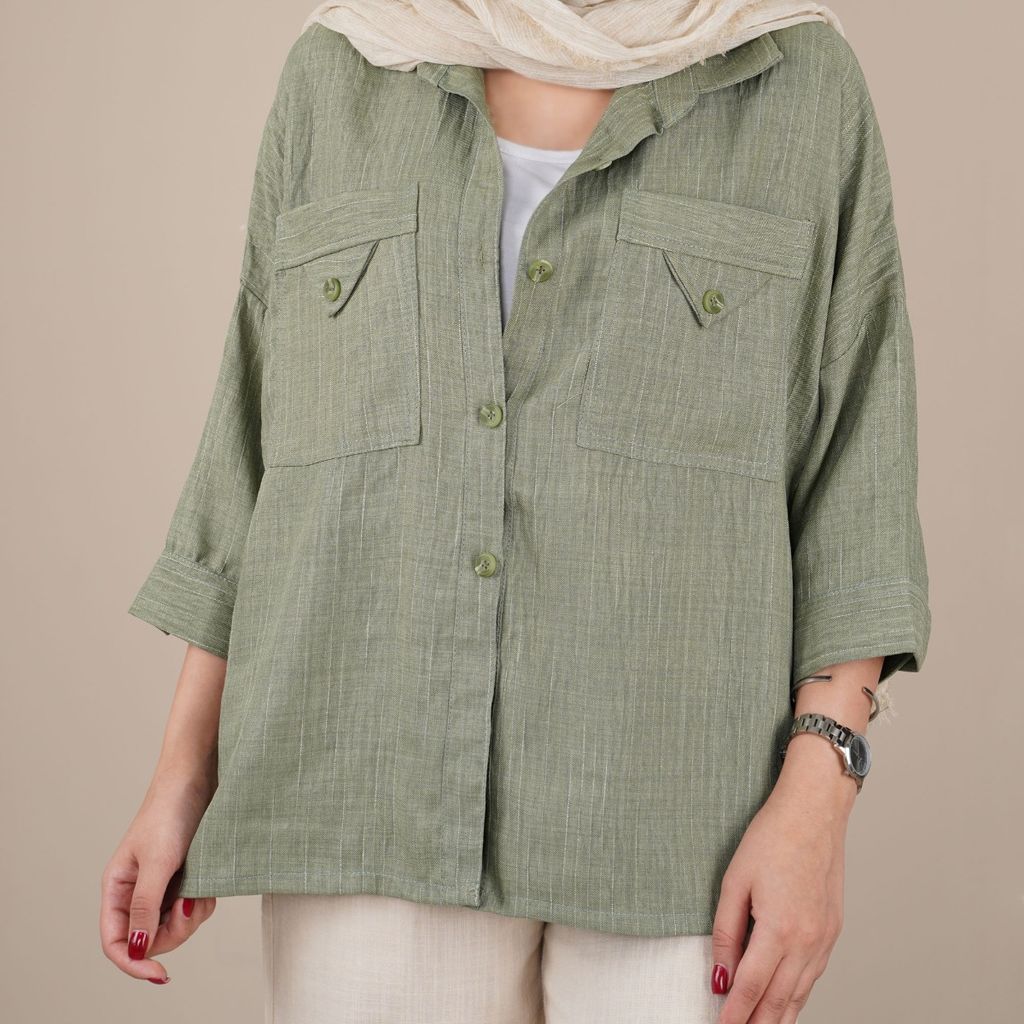 قیمت ارزان شومیز شانتون لاله پاد