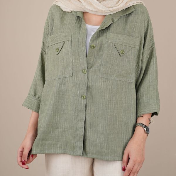 شومیز شانتون لاله پاد