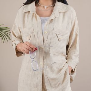 قیمت ارزان شومیز شانتون لاله پاد