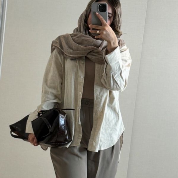 شومیز لینن زنانه