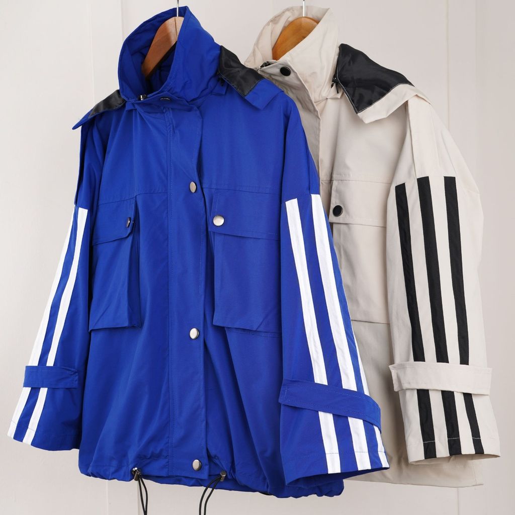 قیمت ارزان بارونی کلاه دار پارمیس پاد